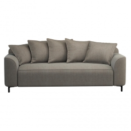 20korting-LeenBakker-BankElsa3-zits-Eden-Stof-Taupe-99x228x84Cm