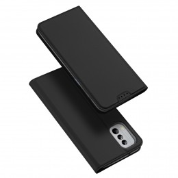 TelefoonhoesjegeschiktvoorNokiaG60-DuxDucisSkinProBookcase-Zwart