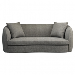 20korting-LeenBakker-BankEnzio35-zits-Wandy-Stof-Grijs-97x215x75Cm