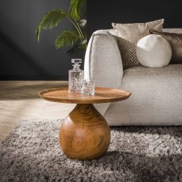 LifestyleFurnRondeSalontafelViolettaAcaciahout60cm-Massiefacacianaturel