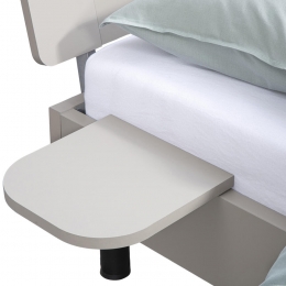 OpOpLeenBakker-BedplankjeNova-Kiezelkleur-2Stuks-Spaanplaat-BeigeTaupe-298x30x22Cm