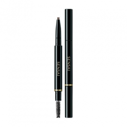 SensaiColoursStylingEyebrowPencil01DarkBrown02gr