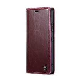 CaseMe-TelefoonhoesjegeschiktvoorXiaomi13-FlipWalletCase-Rood