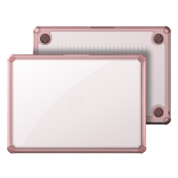 DuxDucis-Laptoptas-HoesgeschiktvoorMacbookAir13620222024-Laptophoes-Warmteventilatie-LaptopSleeve-LaptopTas-360Bescherming-Lichtgewicht-Roze