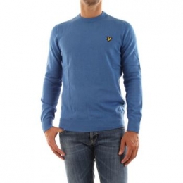 TruiLyleampScottKN821VCREWNECK-W584SPRINGBLUE