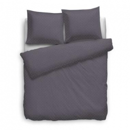 HeckettLanedekbedovertrekPuntini-antraciet-240x220cm