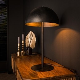 LifestyleFurnTafellampFavianMetaal30cm-Charcoal