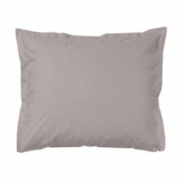 Cinderellakussensloopkatoen-satijn2stuks-taupe-60x70cm