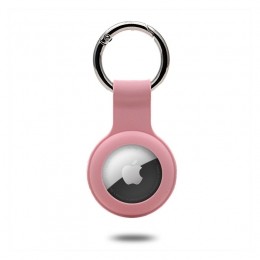 AppleAirtag-sleutelhanger-SiliconenAirTagHoesje-AirTaghanger-Roze
