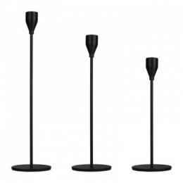 QUVIOKaarsenstandaardset-3delig-Metaal-Zwart