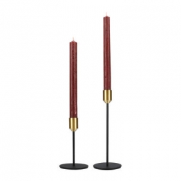 QUVIOKaarsenstandaard-setvan2kleinengroot-Metaal-ZwartenGoud