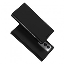 DuxDucis-TelefoonHoesjegeschiktvoorOppoReno12-SkinPro-BookCase-Zwart