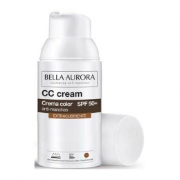 BellaAuroraCremaColorAnti-manchasCCcreamDarkTone30ml