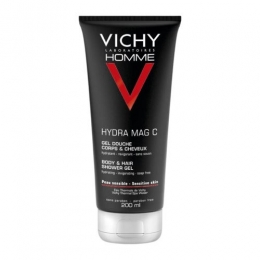 VichyHommeHydraMagCShowerGelBodyAndHair