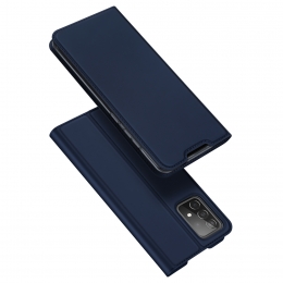 DuxDucis-TelefoonhoesjegeschiktvoorSamsungGalaxyA735G-SkinProBookCase-Blauw
