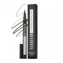 NanobrowMicrobladingPenDarkBrown1ml