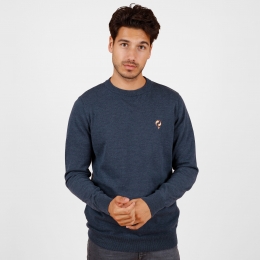 HerenTruiFelland-JeansblauwMelange