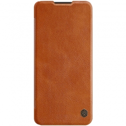 SamsungGalaxyA425GHoesje-QinLeatherCase-FlipCover-Bruin