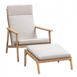 LoungestoelJurametvoetenbank-2-delig