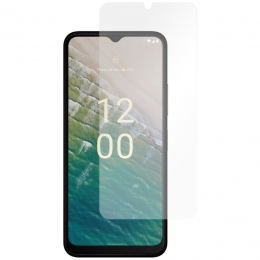 Case2go-ScreenprotectorgeschiktvoorNokiaC32-CaseFriendly-GehardGlas-Transparant
