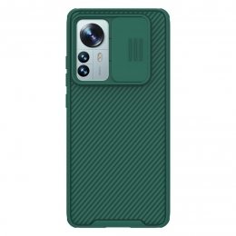 TelefoonhoesjegeschiktvoorXiaomi12Pro-NillkinCamShieldProCase-Groen