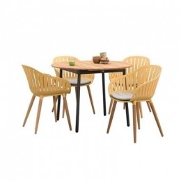 LeSudtuinsetRodezLoirerond-geel-5-delig