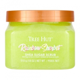 TreeHutRainbowSherbetSheaSugarBodyScrub510gram