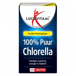 GratisVerzending3xLucovitaalChlorellaPuur200tabletten