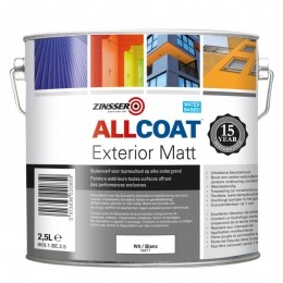 ZinsserAllcoatExteriorMatt-OpKleurGemengd-1L