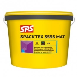 SPSSpacktex3535MatMuurverf-OpKleurGemengd-10L