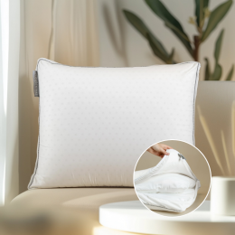 BoxkussenHoteldream-Latex-VoorRug-EnZijslaper-MicrovezelEnLatex-Dekbed-Discounternl