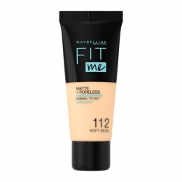 MaybellineFitMeMattePorelessLiquidFoundation112SoftBeige30ml