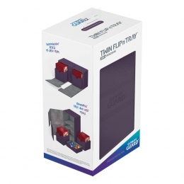 UltimateGuardTwinFlipnTrayDeckCase200StandardSizeXenoSkinPurple