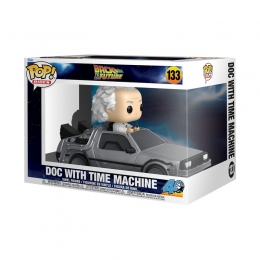 BacktotheFuturePOPRidesDeluxeVinylDocwTimeMachine9cm