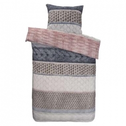 AriadneatHomedekbedovertrekKnitcraft-multikleur-140x200220cm