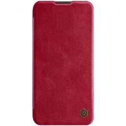 HuaweiP40LiteHoesje-QinLeatherCase-FlipCover-Rood