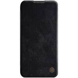 HuaweiP40LiteHoesje-QinLeatherCase-FlipCover-Zwart
