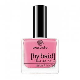 AlessandroHybridSoulGelPolish128NeonPink8ml