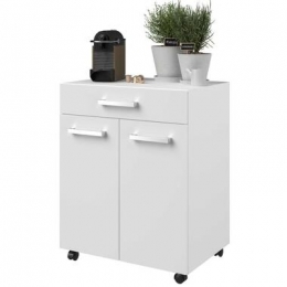 KeukenkastjeUnyametwieltjes-2deuren1lade-wit