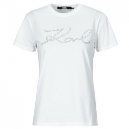 T-shirtKorteMouwKarlLagerfeldrhinestonelogot-shirt