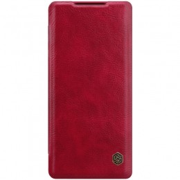 SamsungGalaxyA72Hoesje-QinLeatherCase-FlipCover-Rood