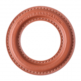 Nillkin-MagnetischeRing-SnapholdMagneticsticker-VeganLeer-GeschiktvooriPhone12iPhone13serie-Bruin