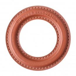 Nillkin-MagnetischeRing-SnapholdMagneticsticker-VeganLeer-GeschiktvooriPhone12iPhone13serie-Bruin