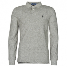 PoloShirtLangeMouwPoloRalphLaurenPOLOAJUSTEDROITENCOTONBASICMESHLOGOPONYPLAYER
