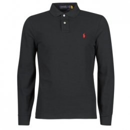 PoloShirtLangeMouwPoloRalphLaurenPOLOAJUSTEDROITENCOTONBASICMESHLOGOPONYPLAYER