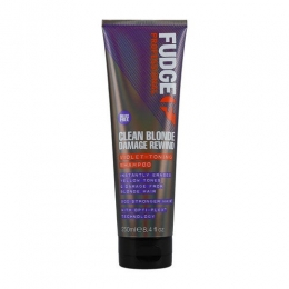 FudgeCleanBlondeDamageRewindVioletToningShampoo250ml