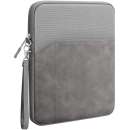 Case2go-Laptopsleeve97Inch-Laptopsleeve-MetKoort-Voorvak-Waterafstotend-DonkerGrijs