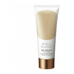 SensaiSilkyBronzeCellularProtectiveBodyCreamSPF50