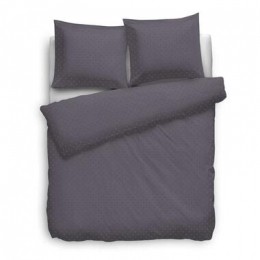 HeckettLanedekbedovertrekPuntini-antraciet-140x220cm