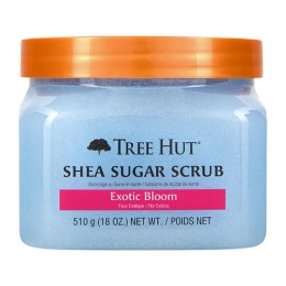 TreeHutExoticBloomSheaSugarBodyScrub510gram